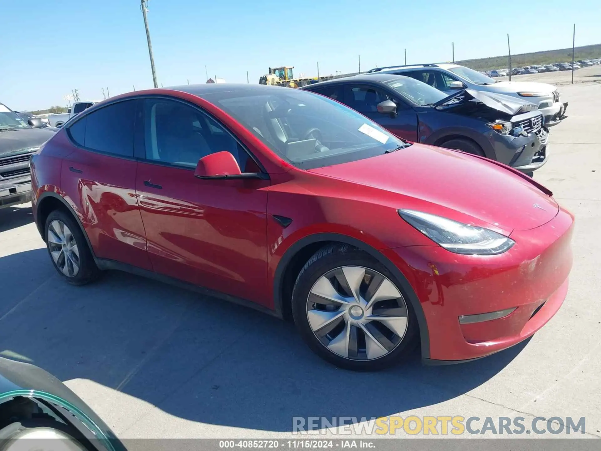 13 Photograph of a damaged car 7SAYGDEE7PA136437 TESLA MODEL Y 2023