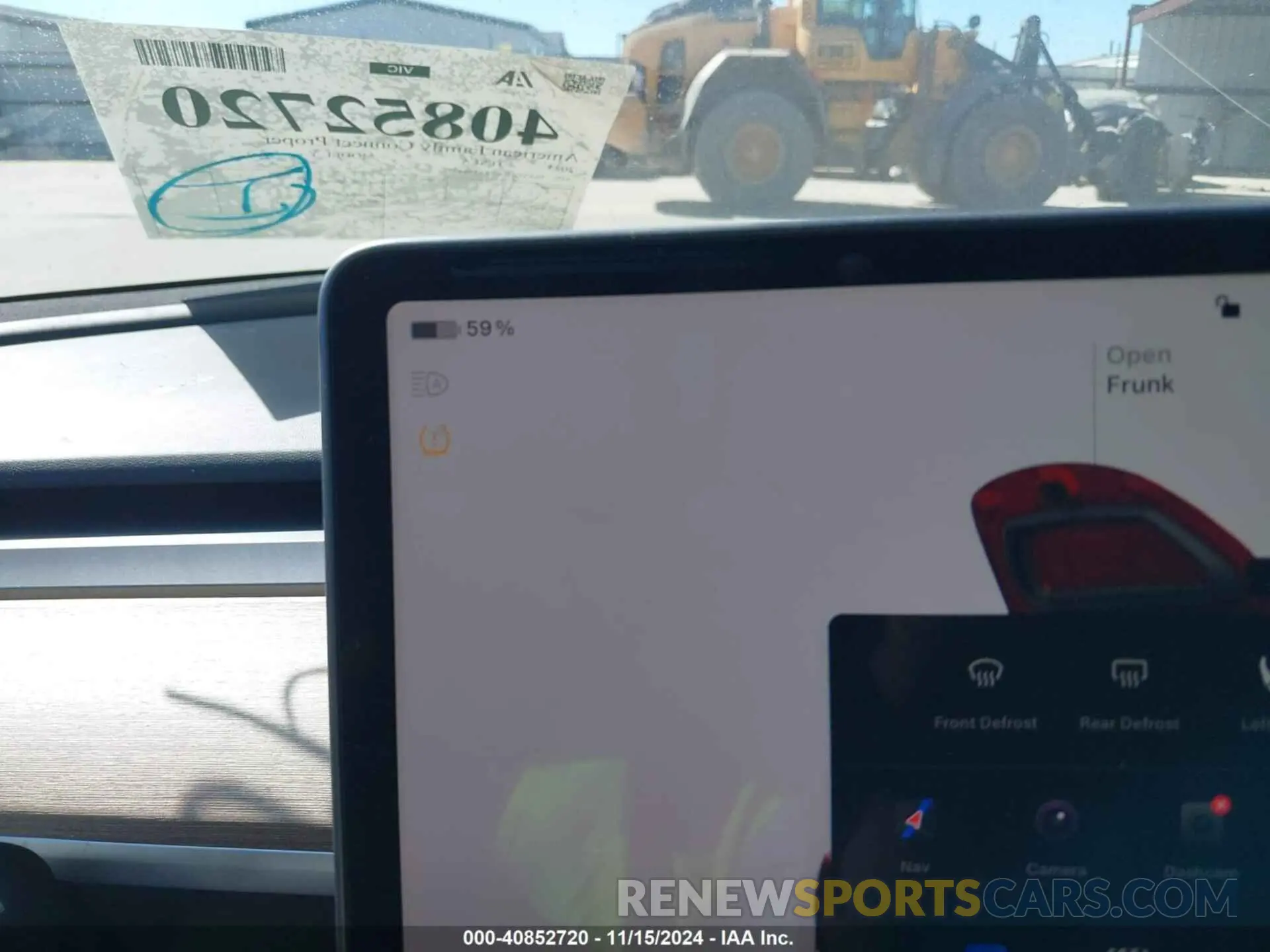 17 Photograph of a damaged car 7SAYGDEE7PA136437 TESLA MODEL Y 2023