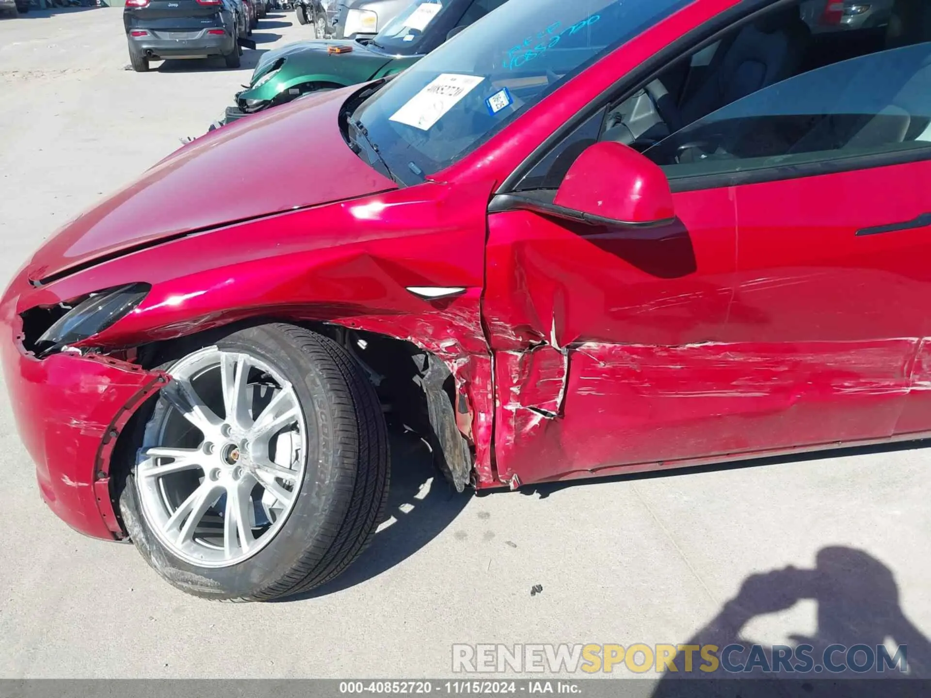 6 Photograph of a damaged car 7SAYGDEE7PA136437 TESLA MODEL Y 2023