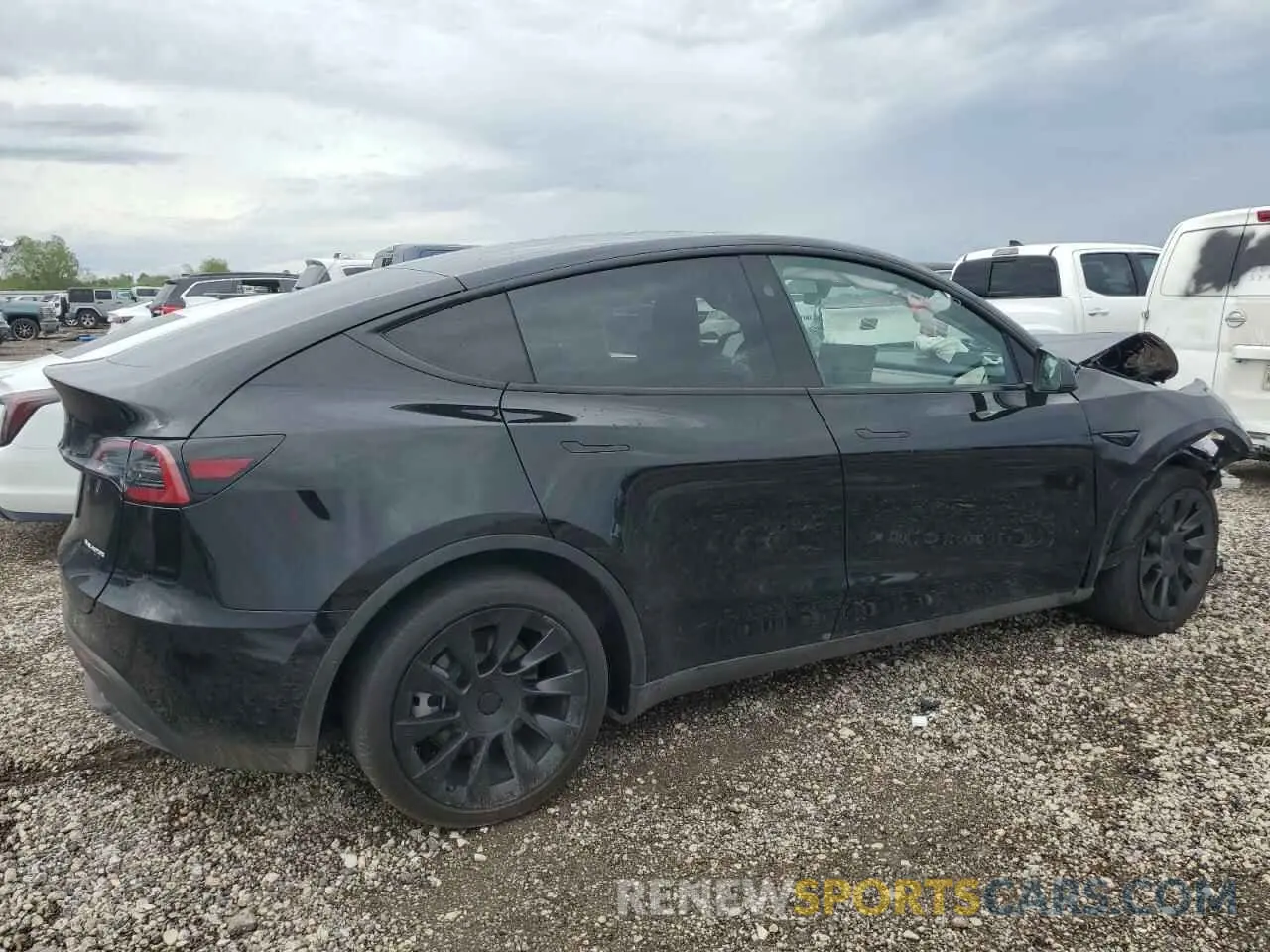 3 Photograph of a damaged car 7SAYGDEE7PA137443 TESLA MODEL Y 2023