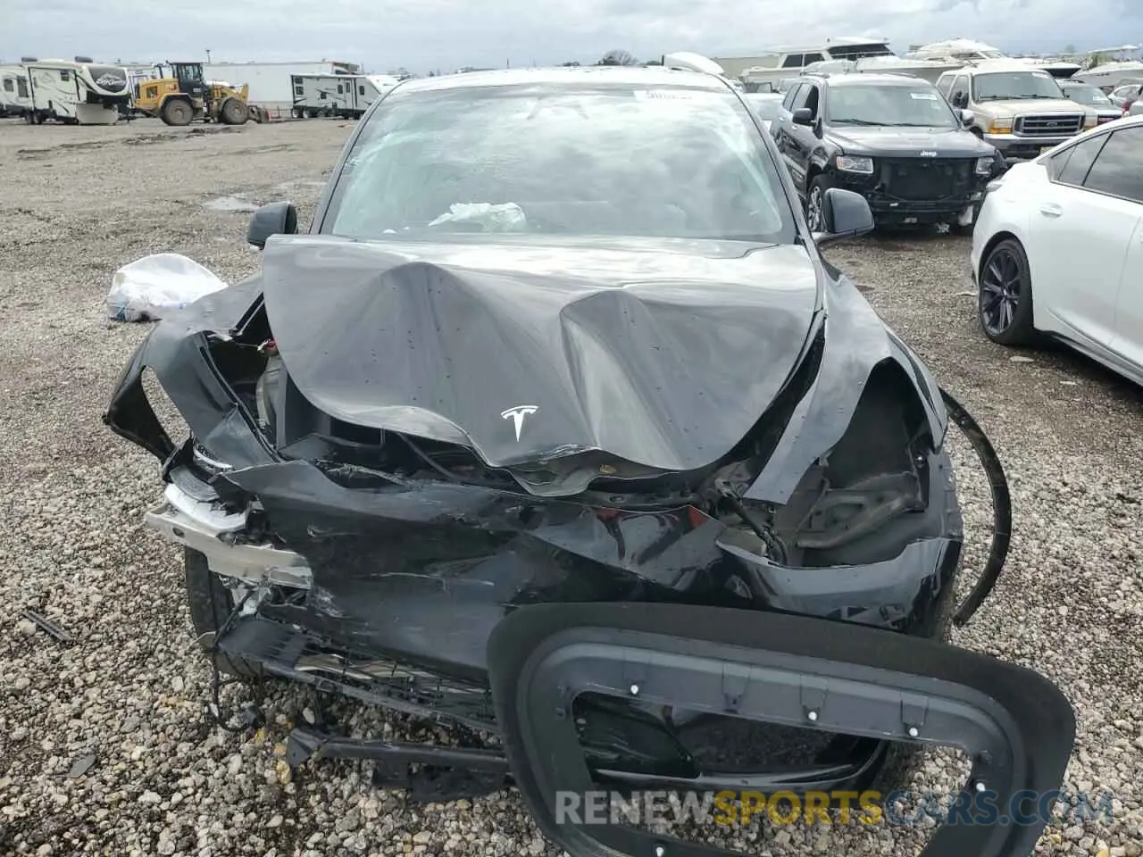 5 Photograph of a damaged car 7SAYGDEE7PA137443 TESLA MODEL Y 2023