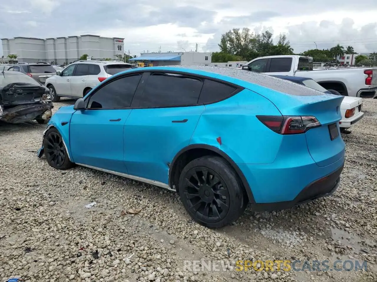 2 Photograph of a damaged car 7SAYGDEE7PA139404 TESLA MODEL Y 2023