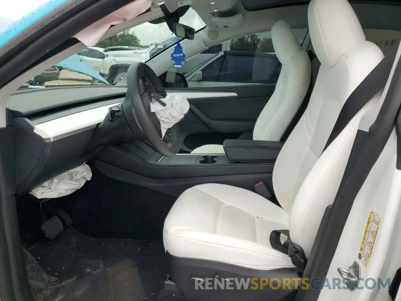 7 Photograph of a damaged car 7SAYGDEE7PA139404 TESLA MODEL Y 2023