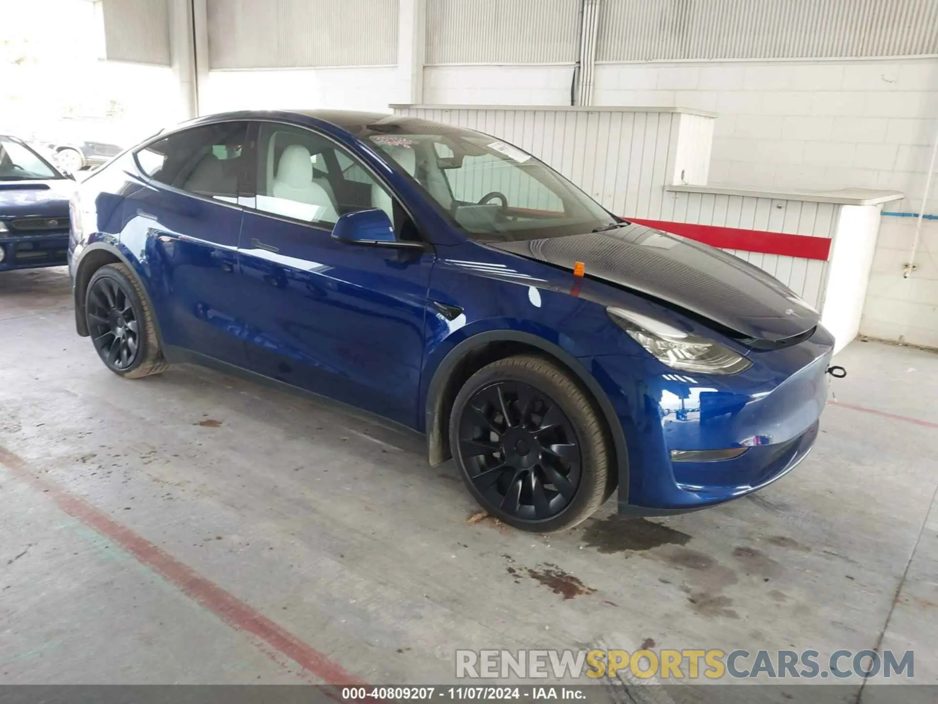 1 Photograph of a damaged car 7SAYGDEE7PA143890 TESLA MODEL Y 2023