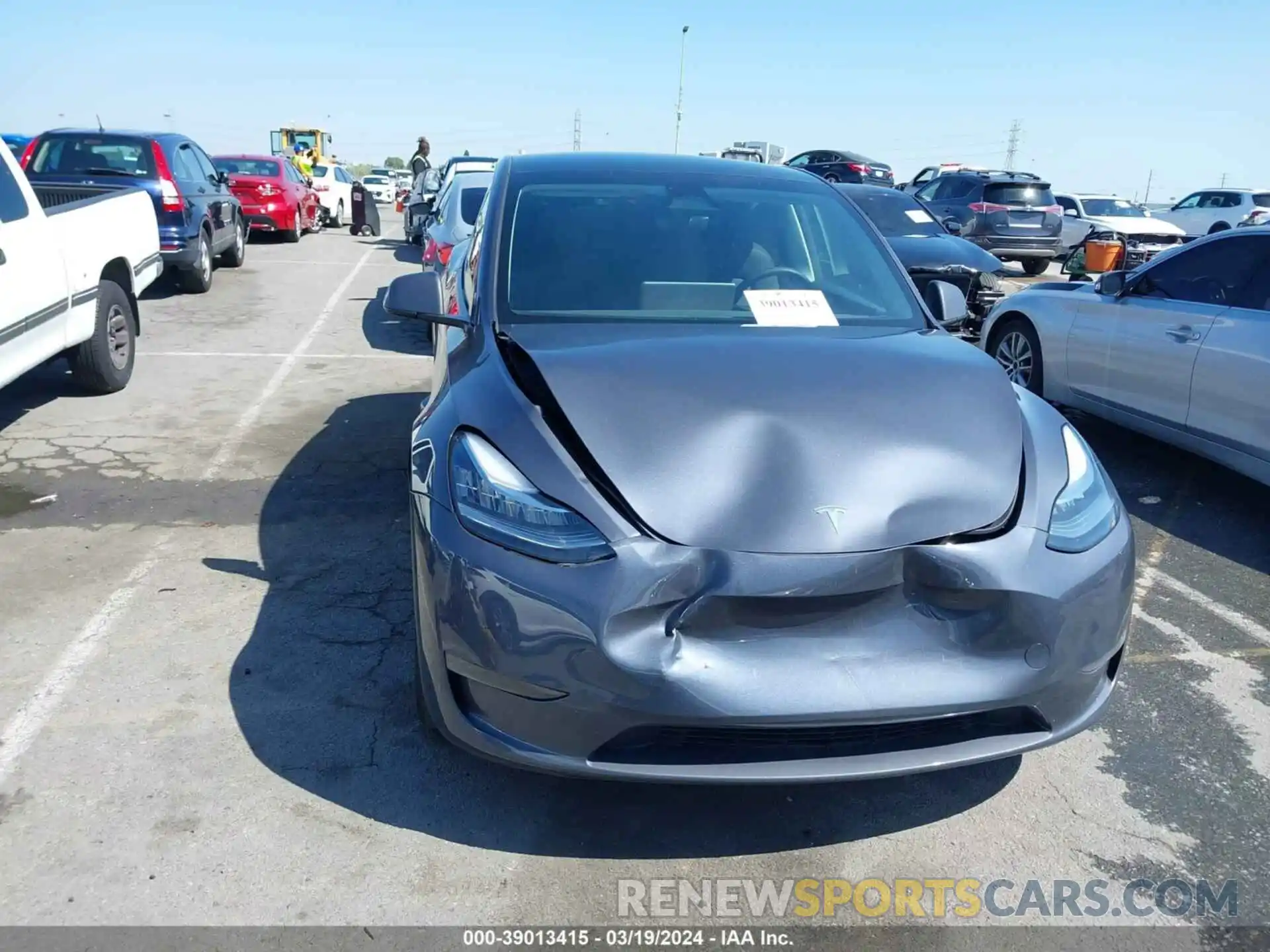 11 Photograph of a damaged car 7SAYGDEE7PA146093 TESLA MODEL Y 2023