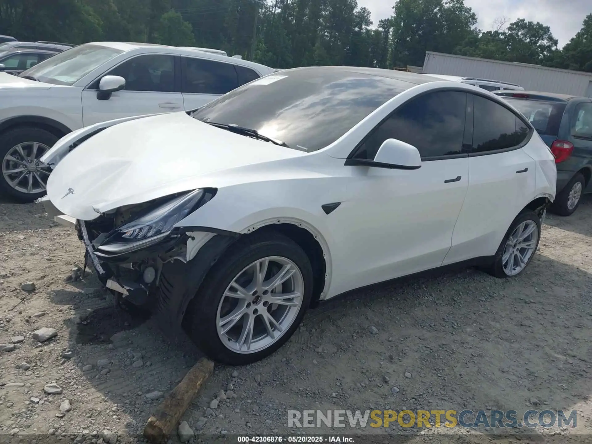 2 Photograph of a damaged car 7SAYGDEE7PA146286 TESLA MODEL Y 2023