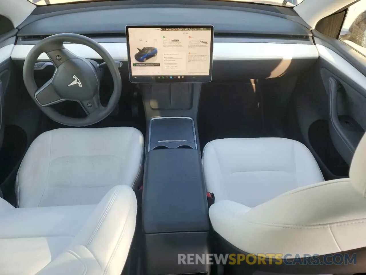 8 Photograph of a damaged car 7SAYGDEE7PA146322 TESLA MODEL Y 2023