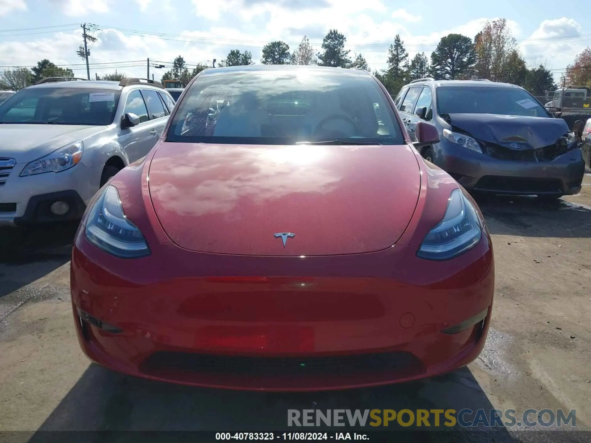 12 Photograph of a damaged car 7SAYGDEE7PA155182 TESLA MODEL Y 2023