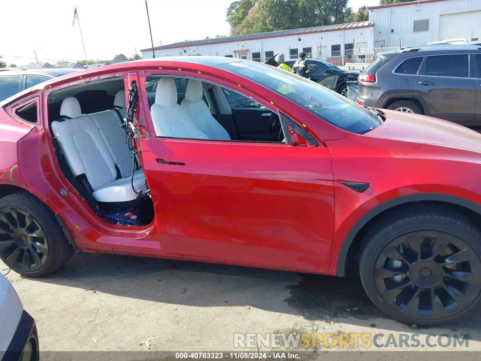 13 Photograph of a damaged car 7SAYGDEE7PA155182 TESLA MODEL Y 2023