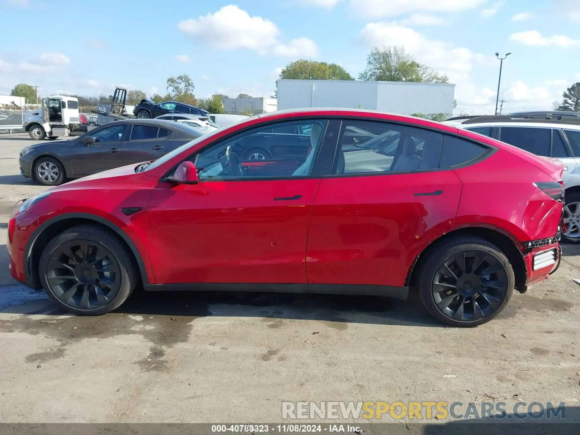 14 Photograph of a damaged car 7SAYGDEE7PA155182 TESLA MODEL Y 2023