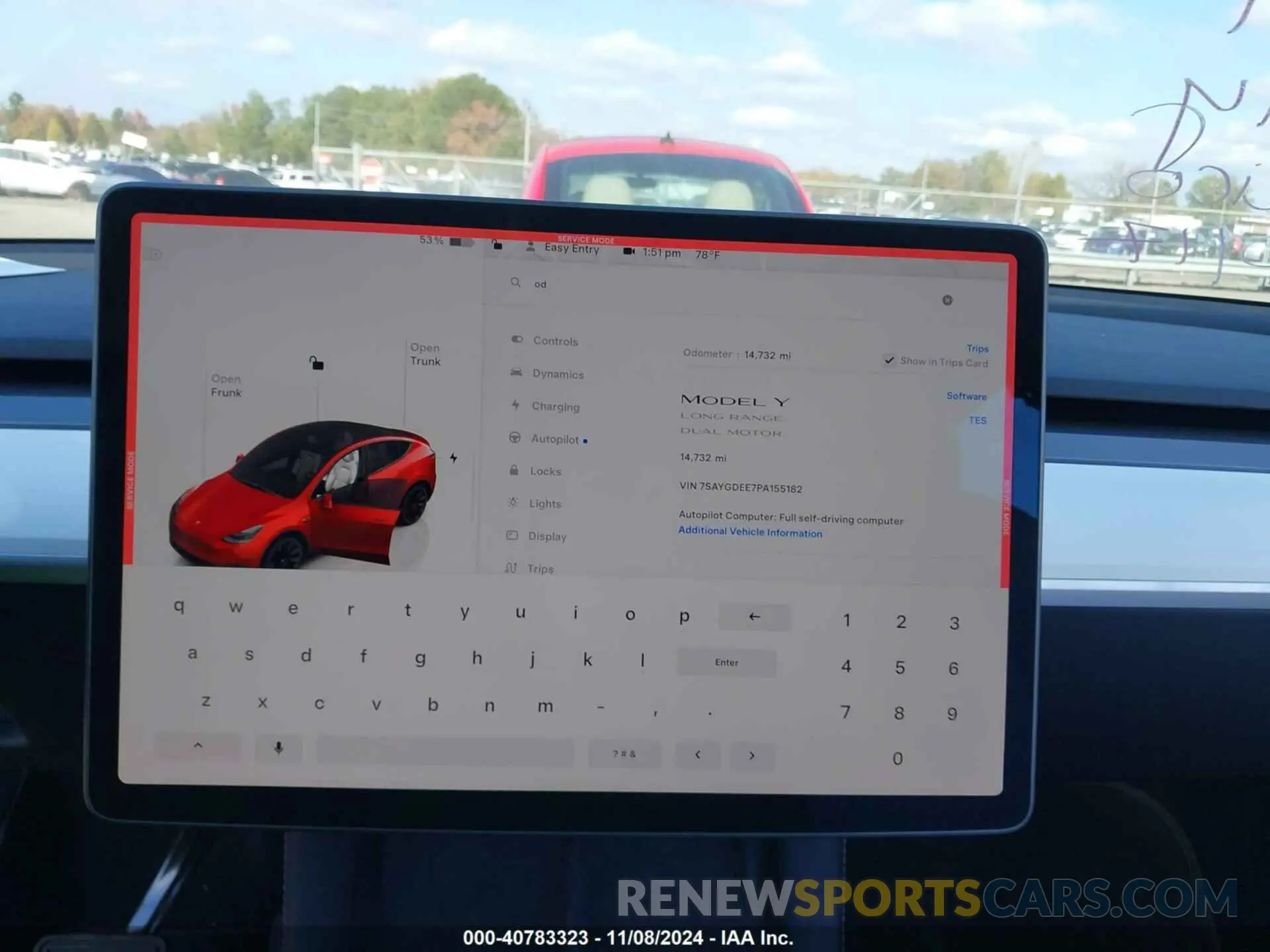 18 Photograph of a damaged car 7SAYGDEE7PA155182 TESLA MODEL Y 2023
