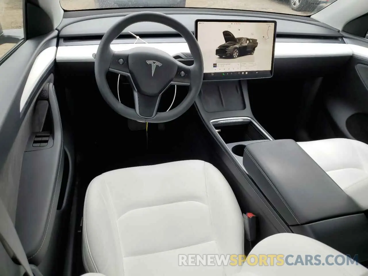 8 Photograph of a damaged car 7SAYGDEE7PA155411 TESLA MODEL Y 2023