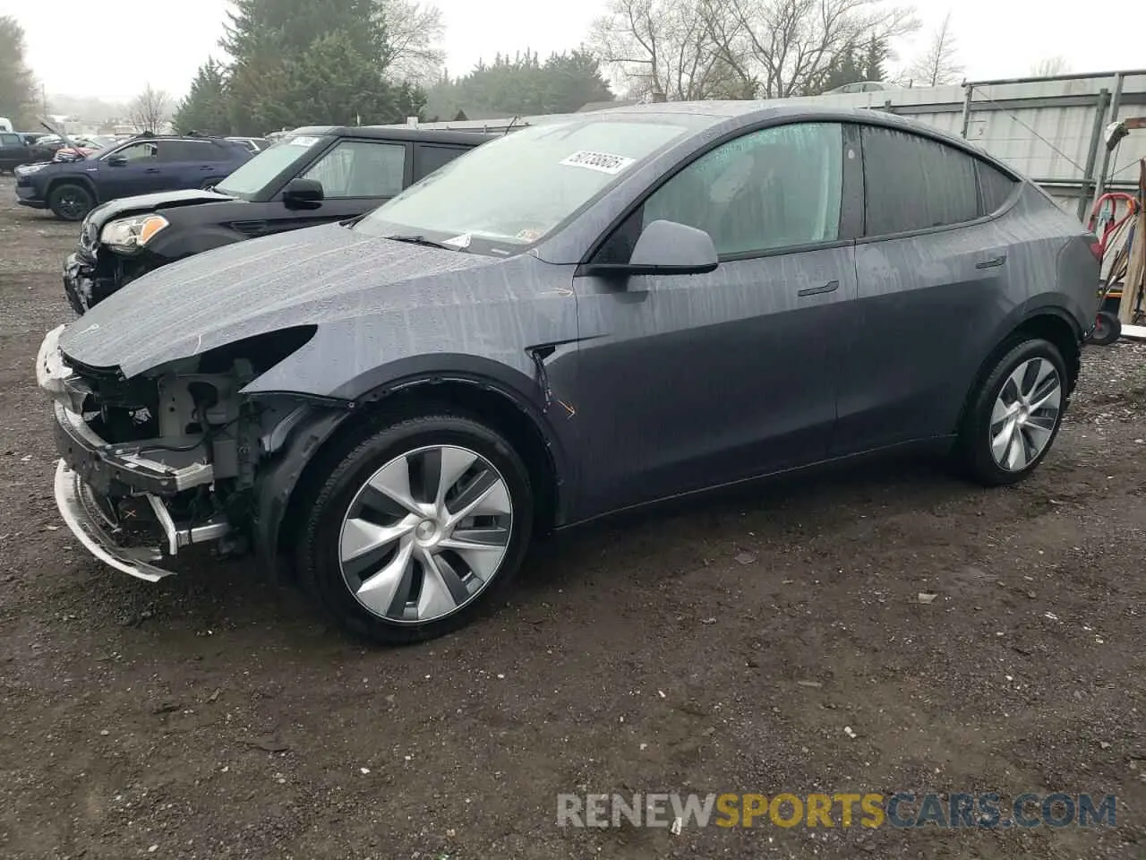 1 Photograph of a damaged car 7SAYGDEE7PA167591 TESLA MODEL Y 2023