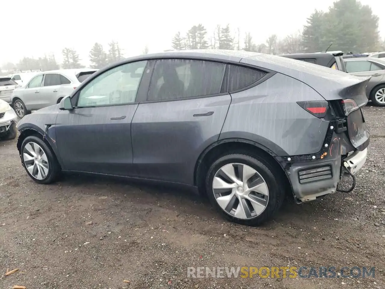 2 Photograph of a damaged car 7SAYGDEE7PA167591 TESLA MODEL Y 2023