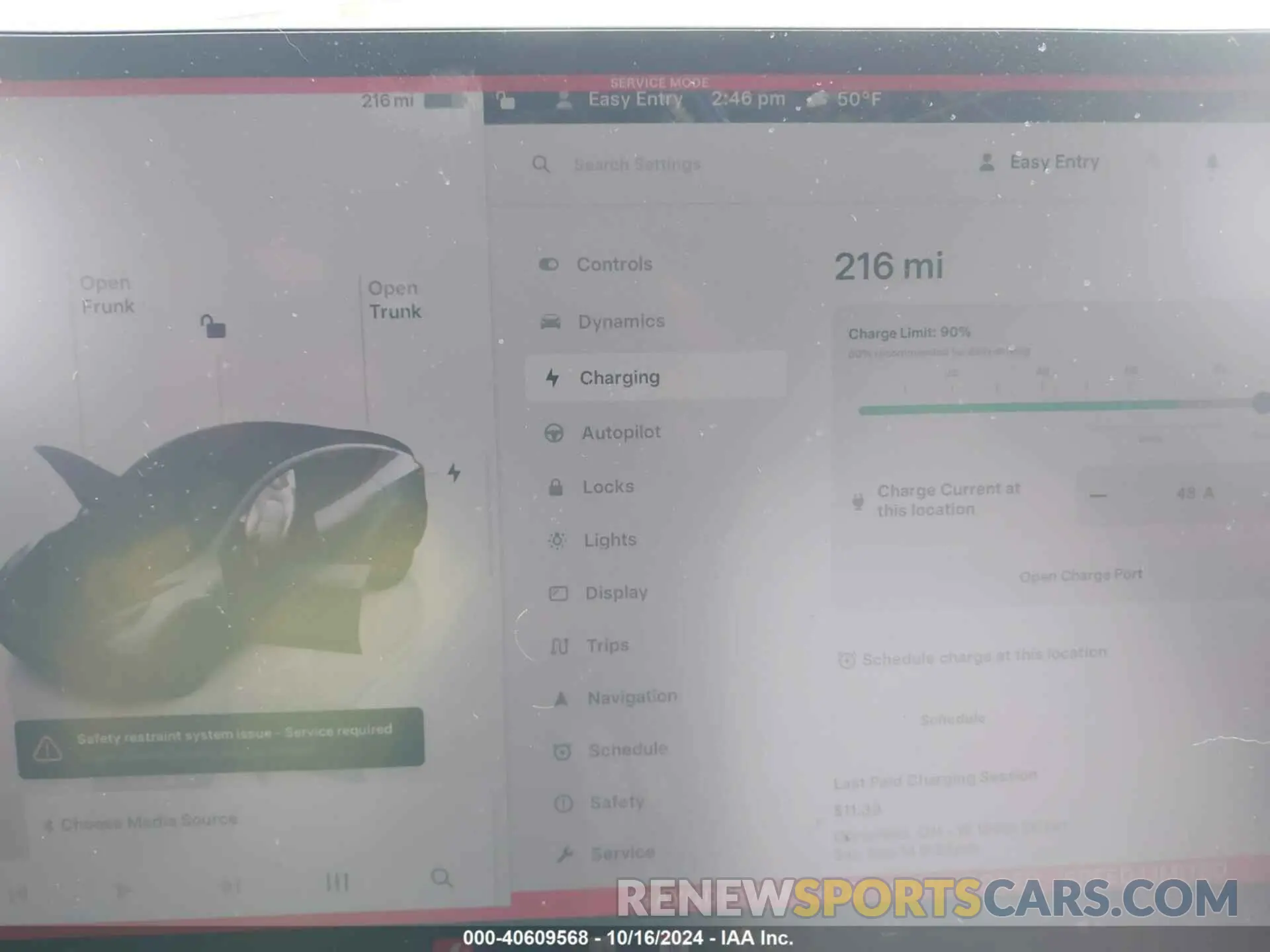 7 Photograph of a damaged car 7SAYGDEE7PA172421 TESLA MODEL Y 2023