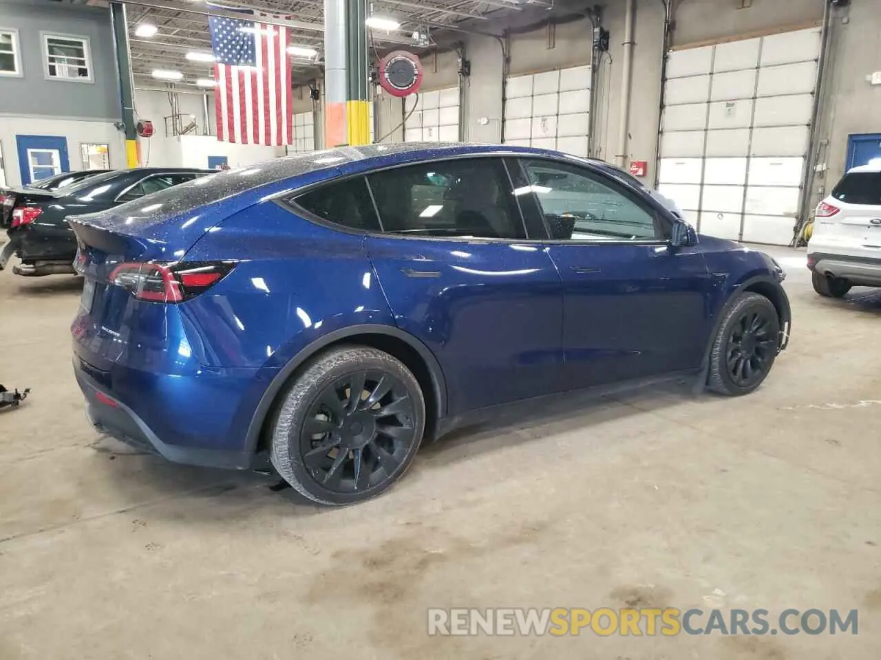 3 Photograph of a damaged car 7SAYGDEE7PA180793 TESLA MODEL Y 2023
