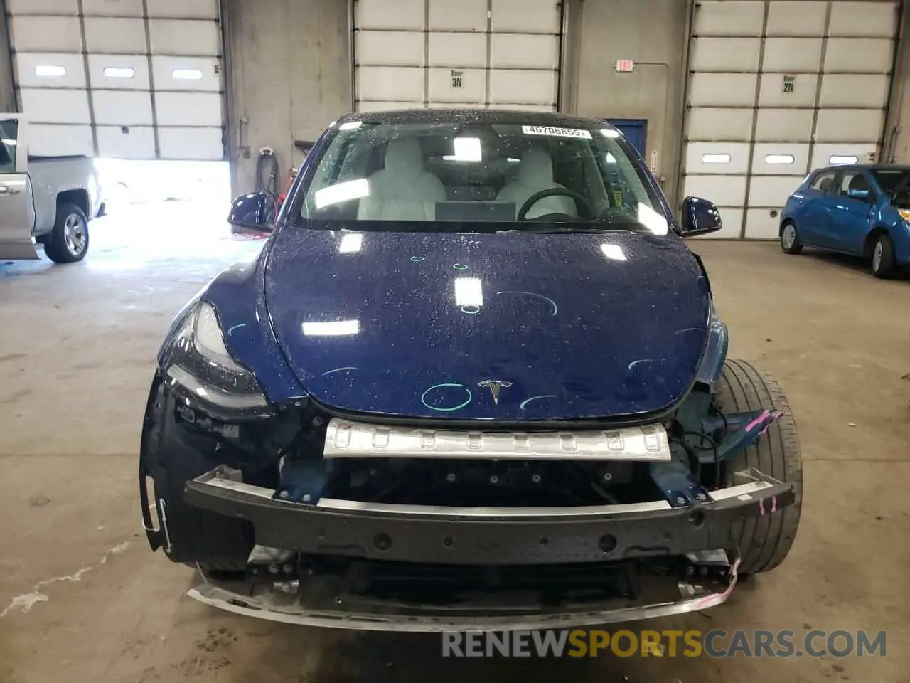 5 Photograph of a damaged car 7SAYGDEE7PA180793 TESLA MODEL Y 2023
