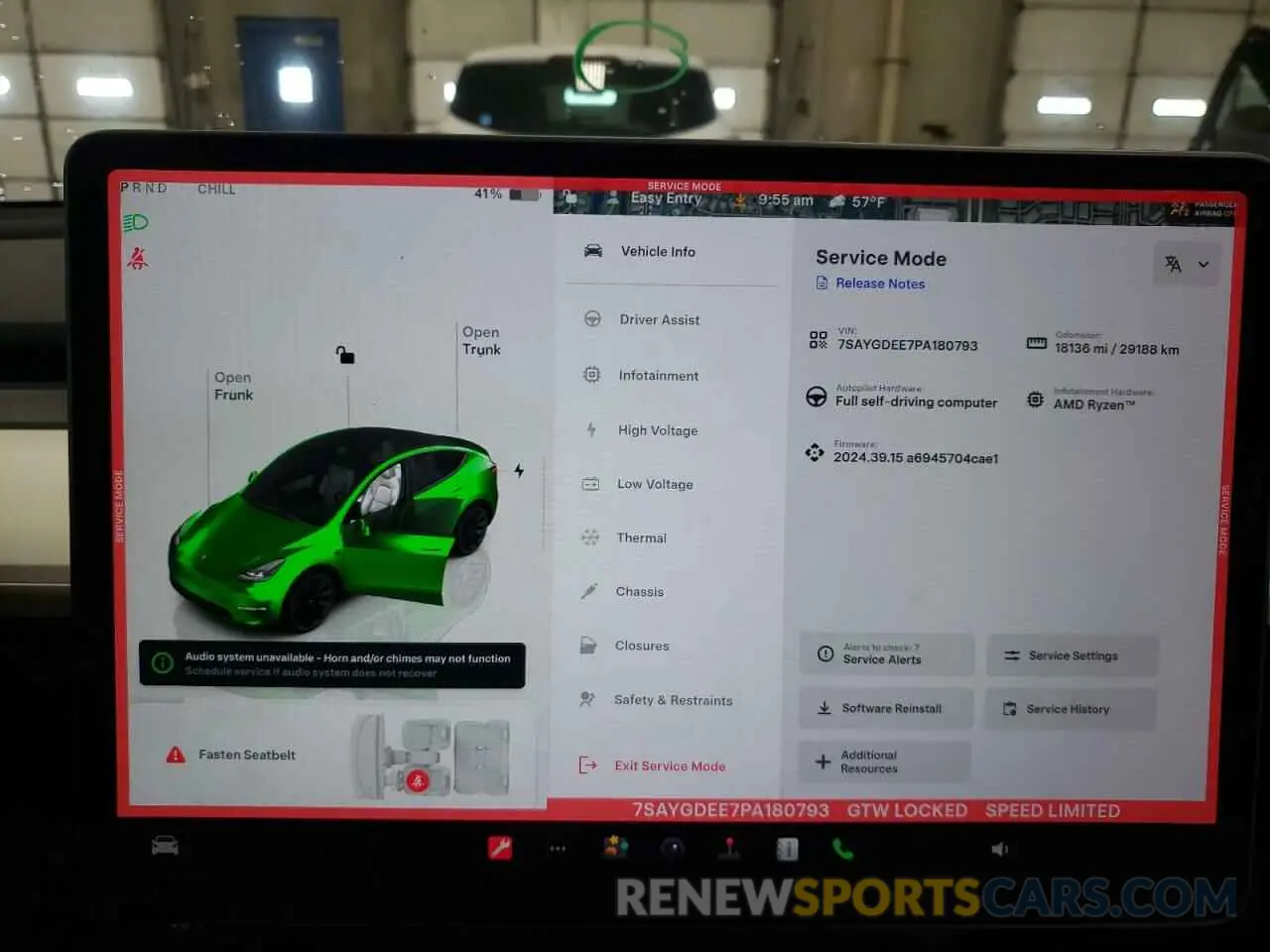 9 Photograph of a damaged car 7SAYGDEE7PA180793 TESLA MODEL Y 2023