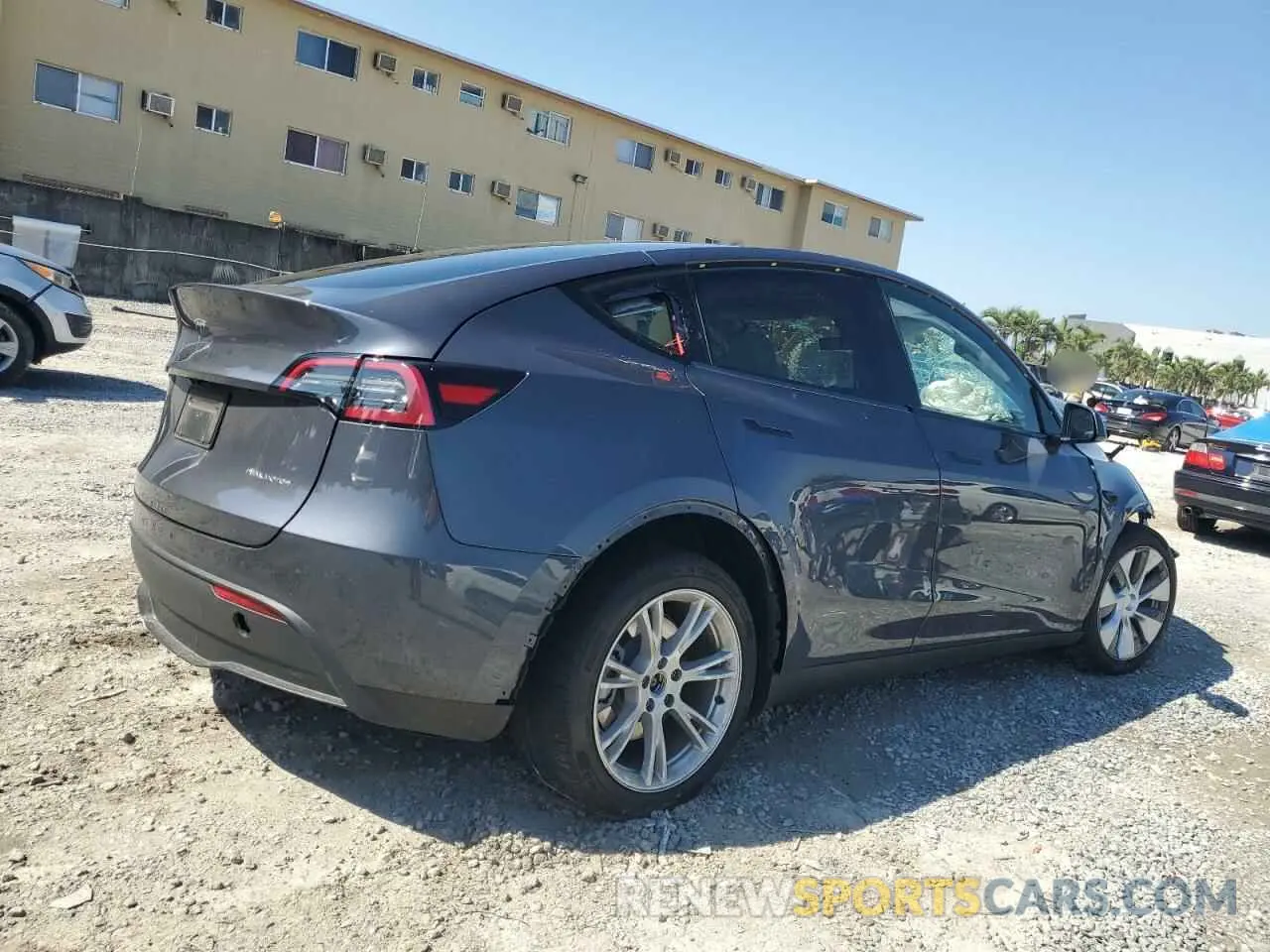 3 Photograph of a damaged car 7SAYGDEE7PA191681 TESLA MODEL Y 2023