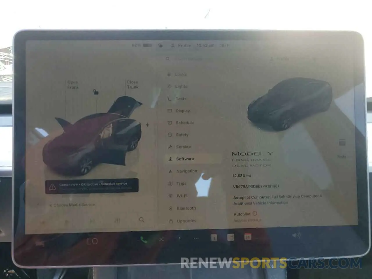 9 Photograph of a damaged car 7SAYGDEE7PA191681 TESLA MODEL Y 2023