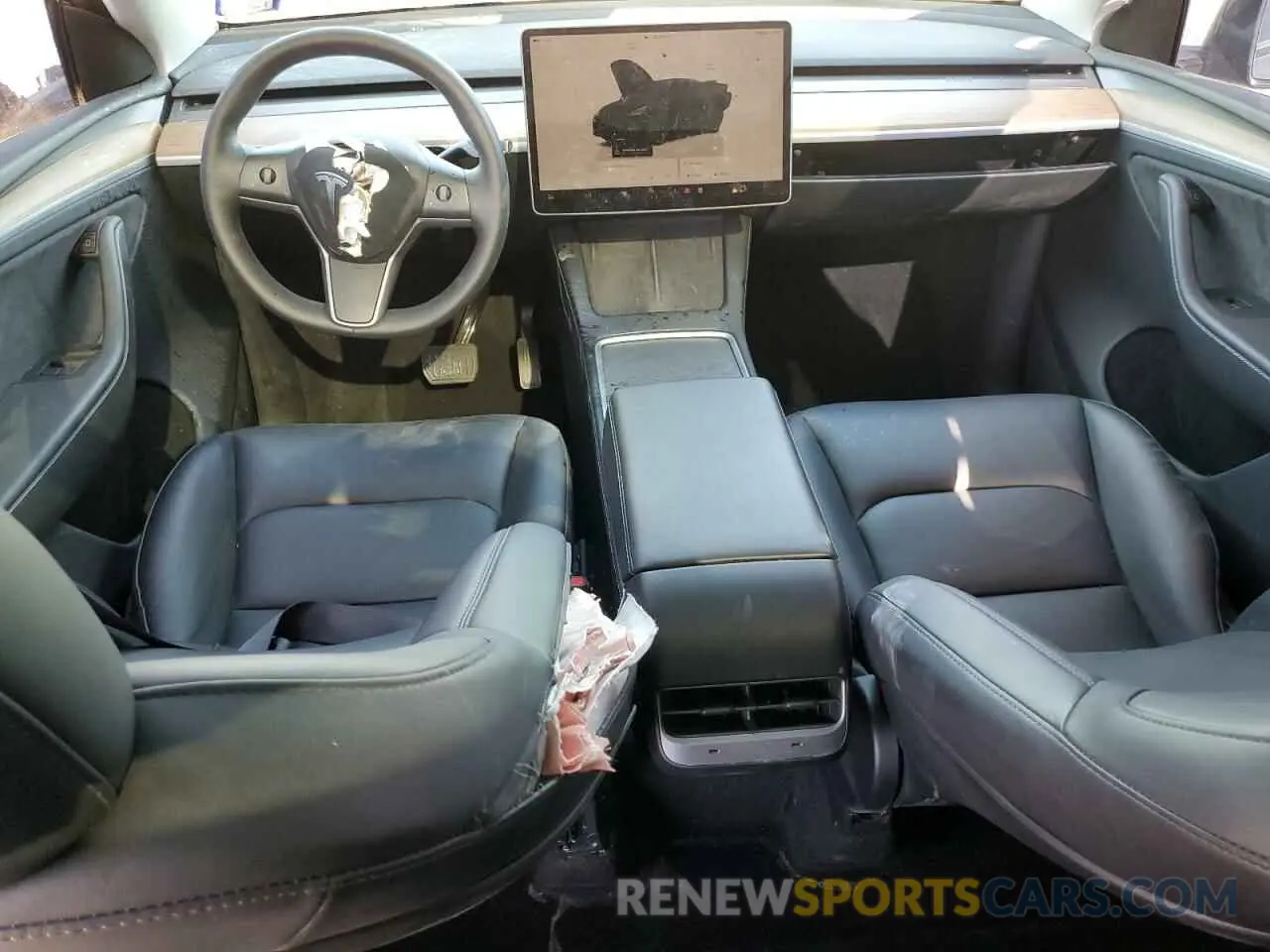 8 Photograph of a damaged car 7SAYGDEE7PA199067 TESLA MODEL Y 2023