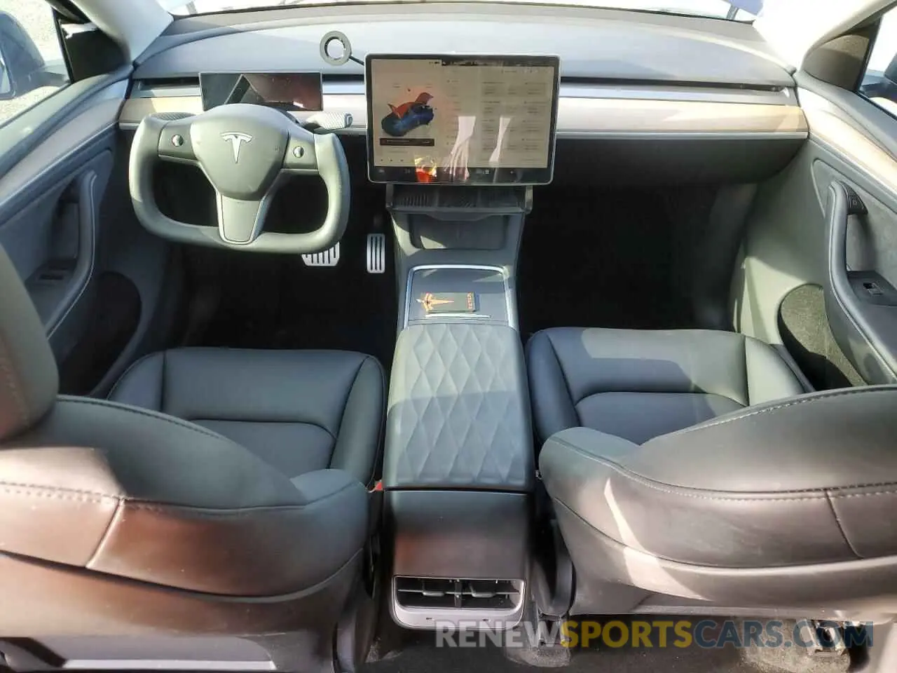 8 Photograph of a damaged car 7SAYGDEE7PA201531 TESLA MODEL Y 2023