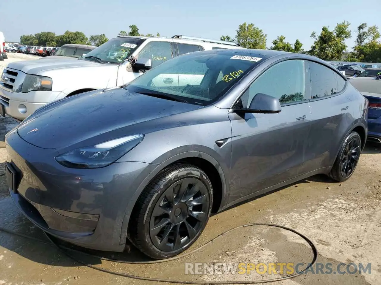 1 Photograph of a damaged car 7SAYGDEE7PA203876 TESLA MODEL Y 2023