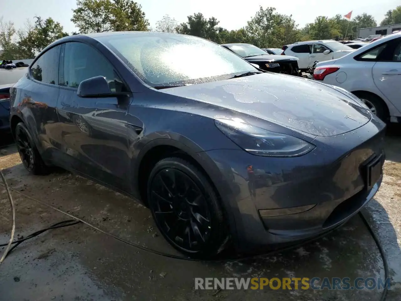 4 Photograph of a damaged car 7SAYGDEE7PA203876 TESLA MODEL Y 2023