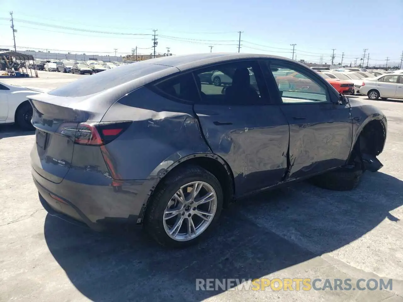 3 Photograph of a damaged car 7SAYGDEE7PA206762 TESLA MODEL Y 2023