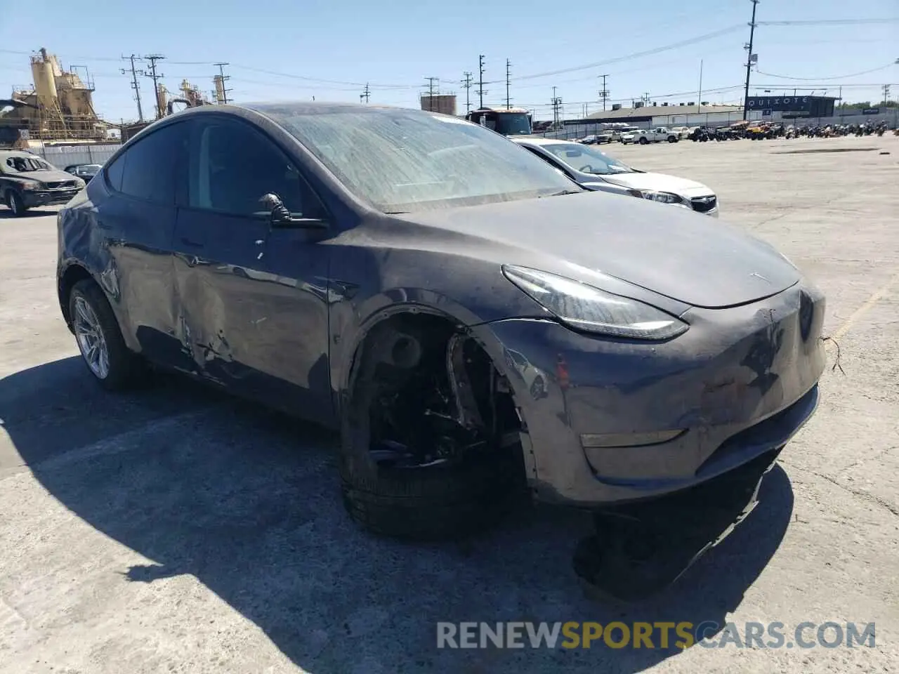 4 Photograph of a damaged car 7SAYGDEE7PA206762 TESLA MODEL Y 2023