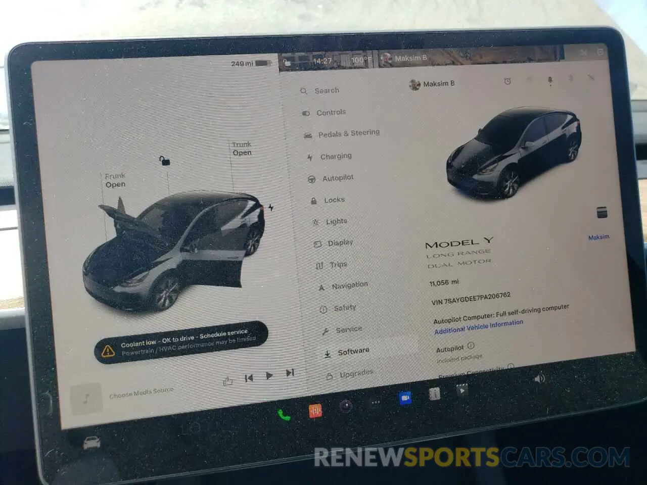 9 Photograph of a damaged car 7SAYGDEE7PA206762 TESLA MODEL Y 2023