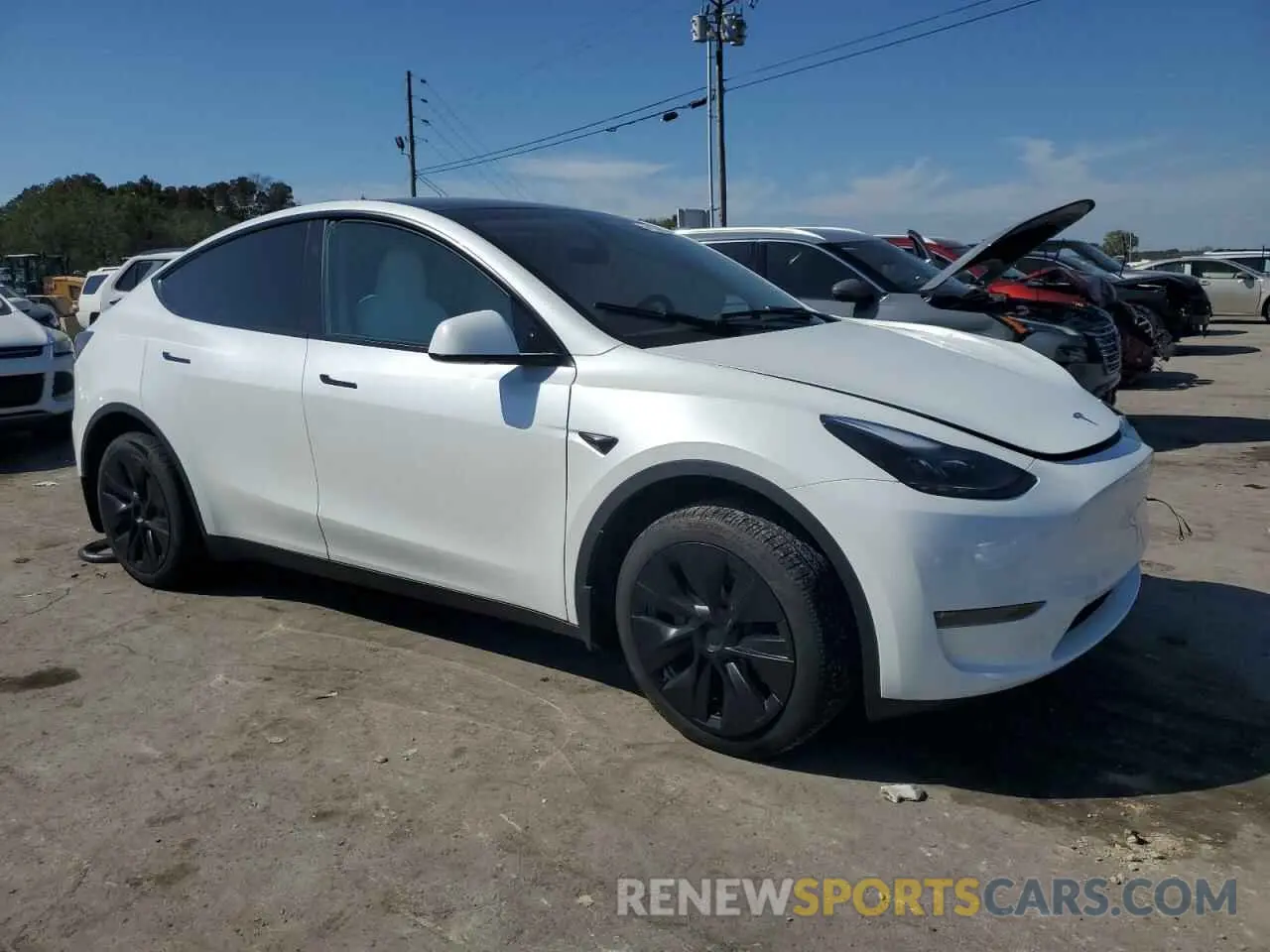 4 Photograph of a damaged car 7SAYGDEE7PA207796 TESLA MODEL Y 2023