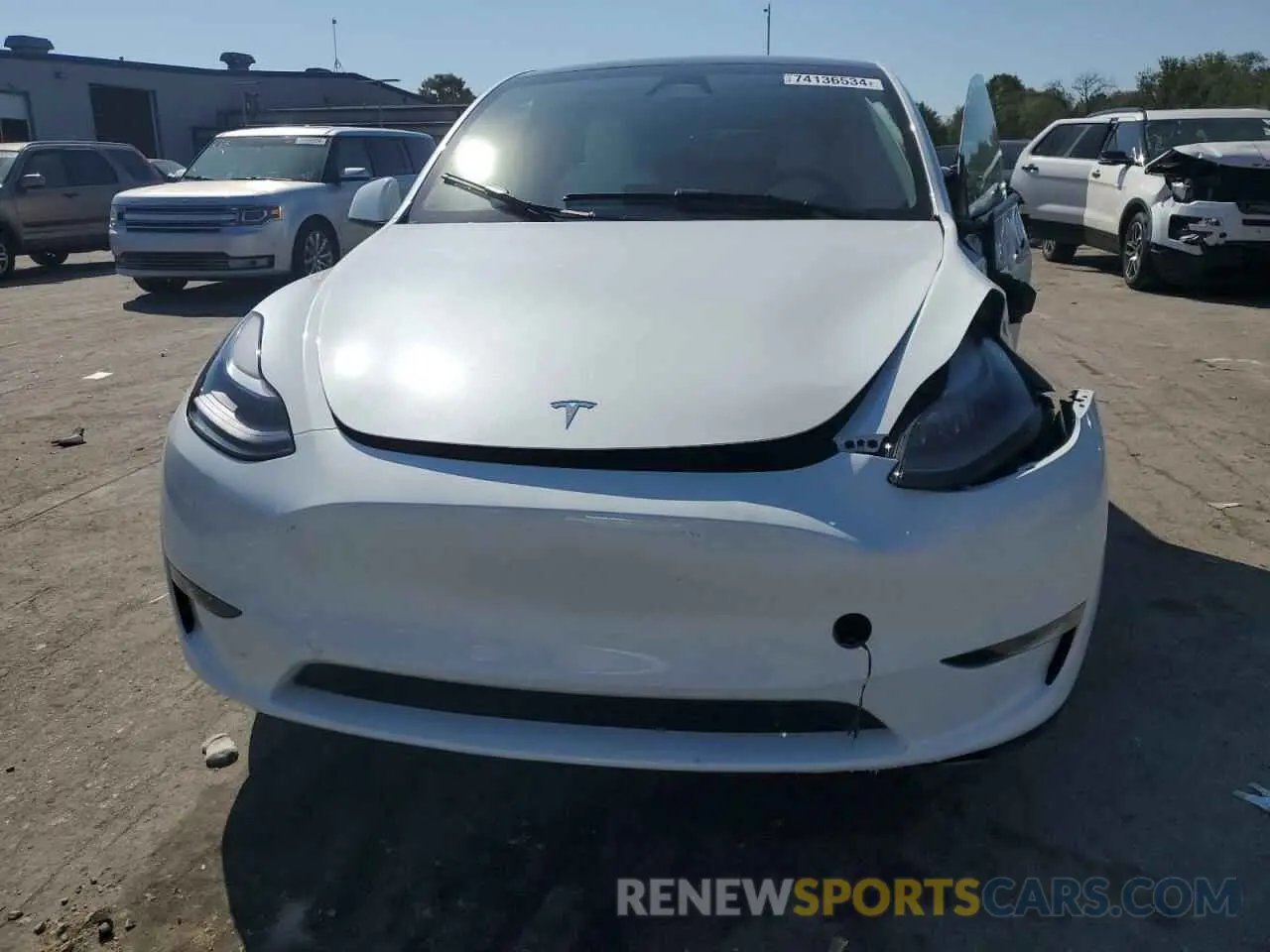 5 Photograph of a damaged car 7SAYGDEE7PA207796 TESLA MODEL Y 2023