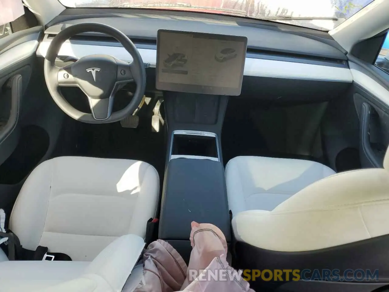 8 Photograph of a damaged car 7SAYGDEE7PA207796 TESLA MODEL Y 2023