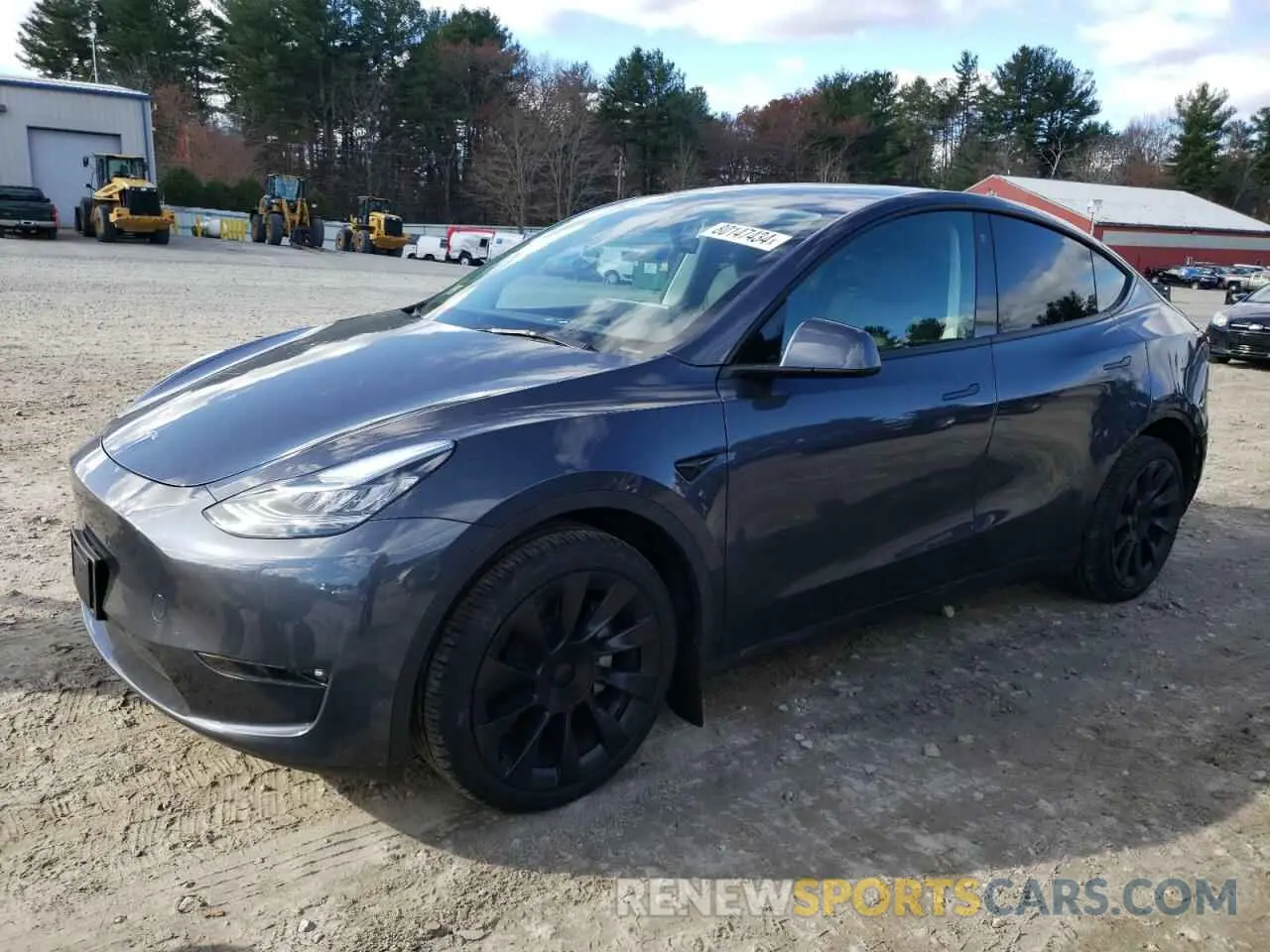 1 Photograph of a damaged car 7SAYGDEE7PF595809 TESLA MODEL Y 2023