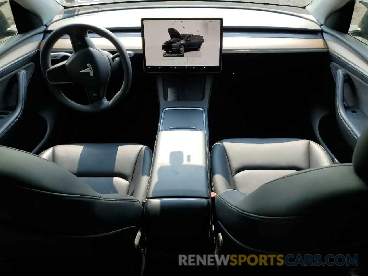 8 Photograph of a damaged car 7SAYGDEE7PF598225 TESLA MODEL Y 2023