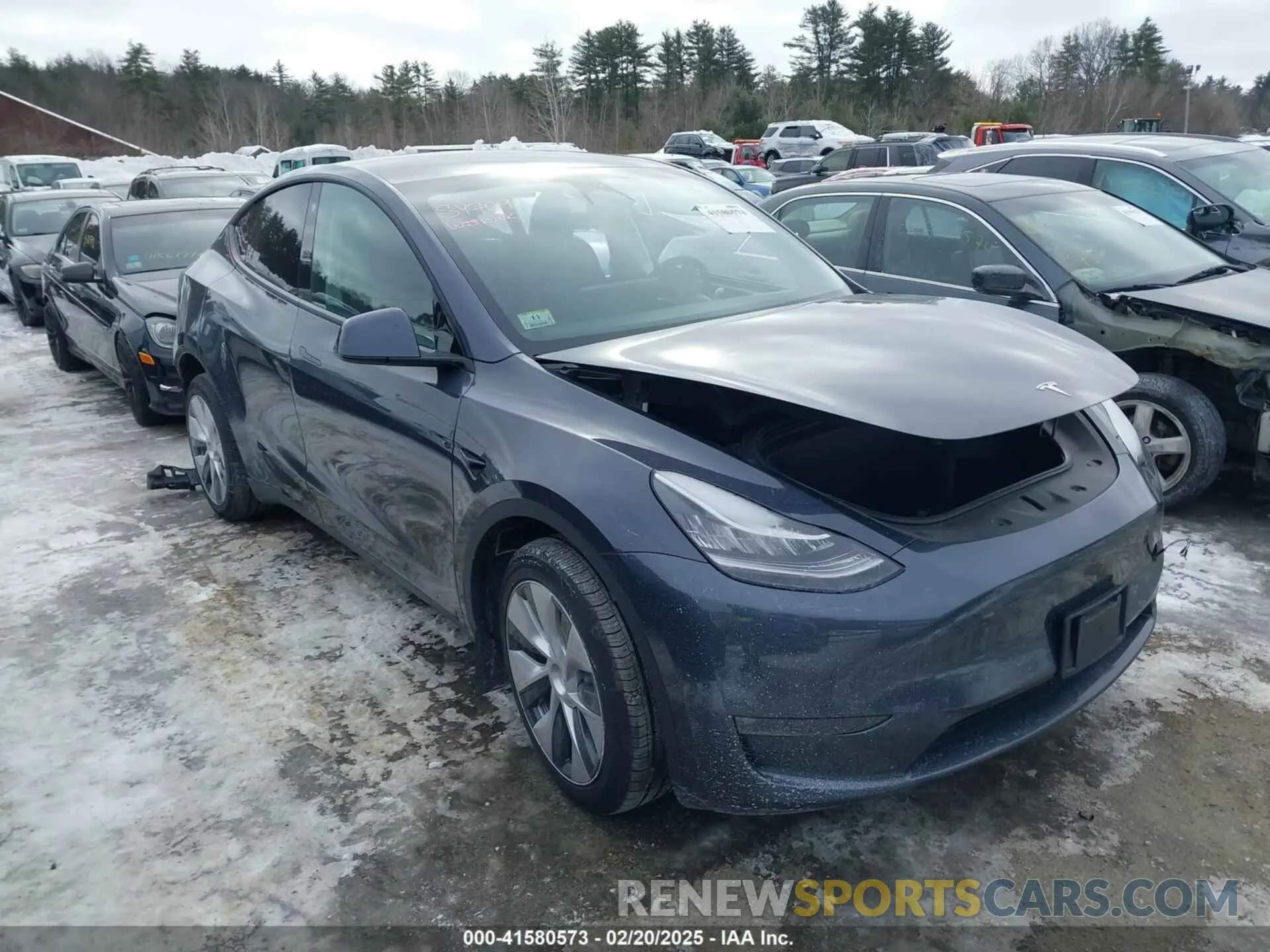 1 Photograph of a damaged car 7SAYGDEE7PF602709 TESLA MODEL Y 2023