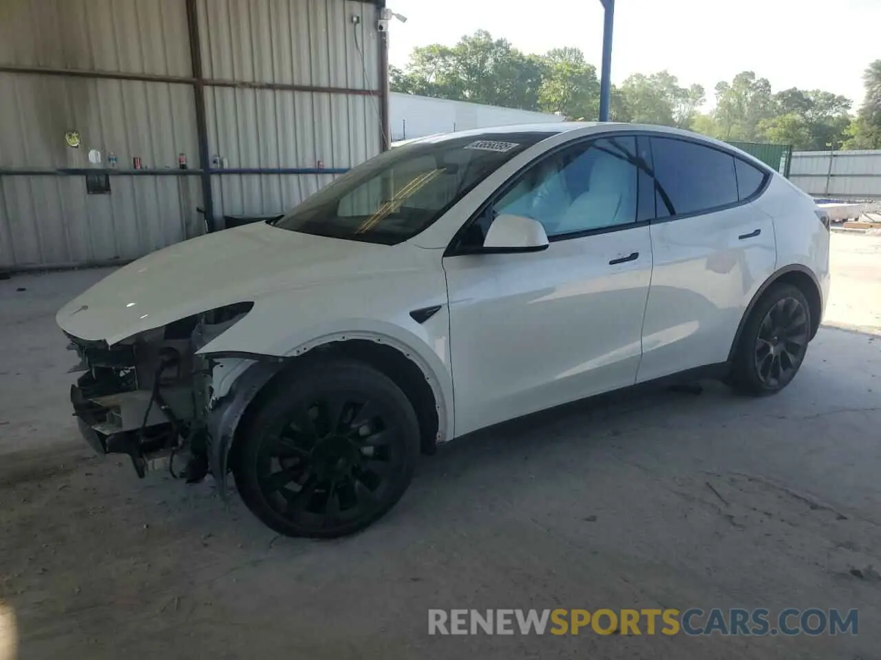 1 Photograph of a damaged car 7SAYGDEE7PF614925 TESLA MODEL Y 2023