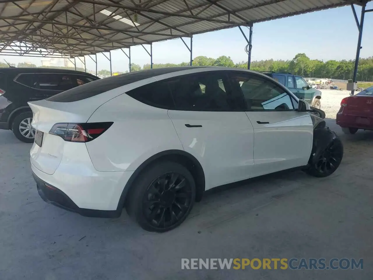 3 Photograph of a damaged car 7SAYGDEE7PF614925 TESLA MODEL Y 2023
