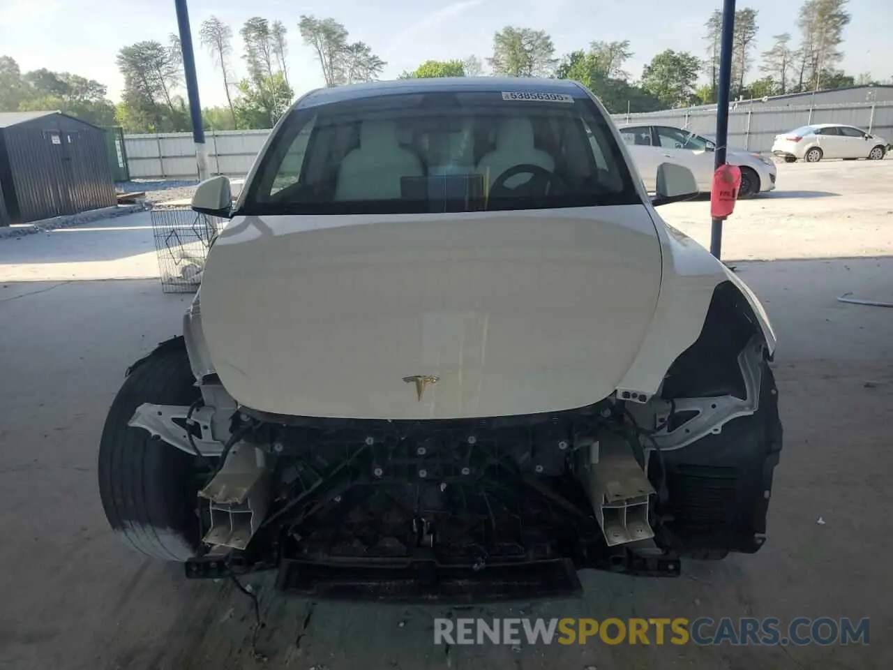 5 Photograph of a damaged car 7SAYGDEE7PF614925 TESLA MODEL Y 2023