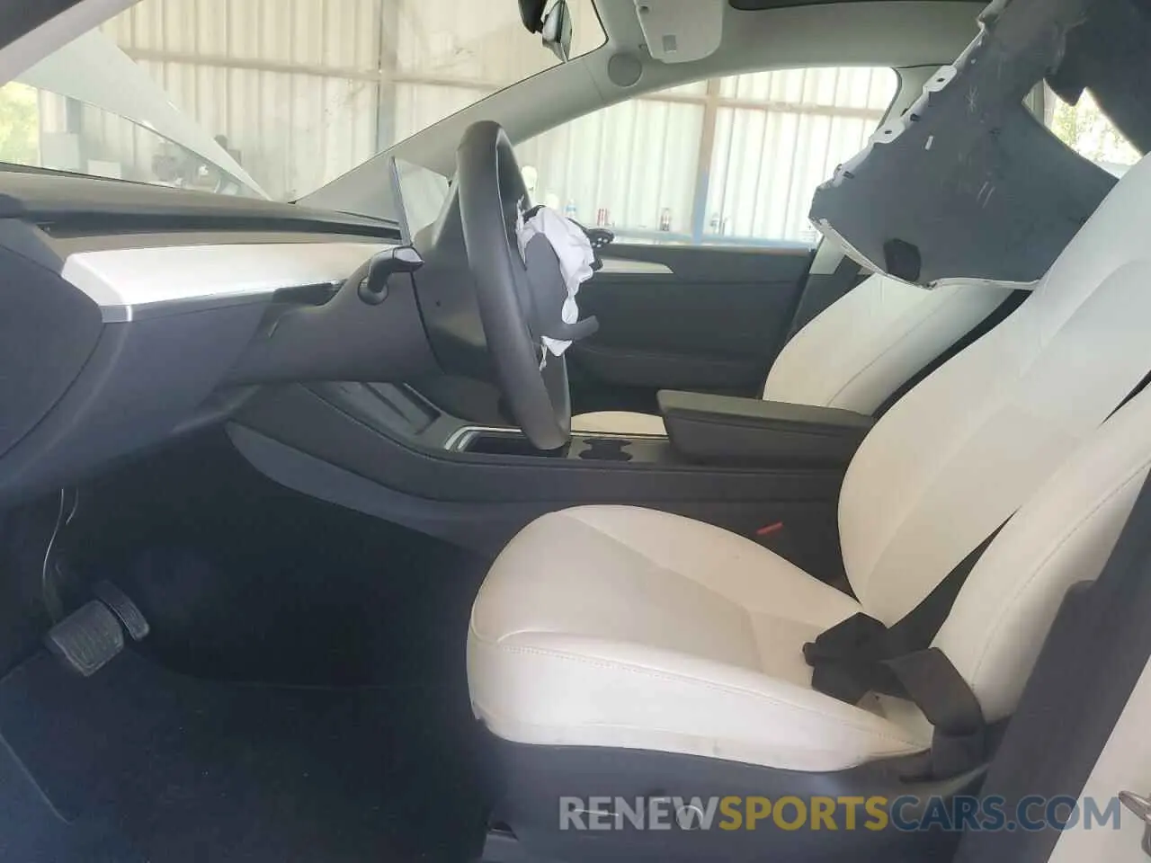7 Photograph of a damaged car 7SAYGDEE7PF614925 TESLA MODEL Y 2023