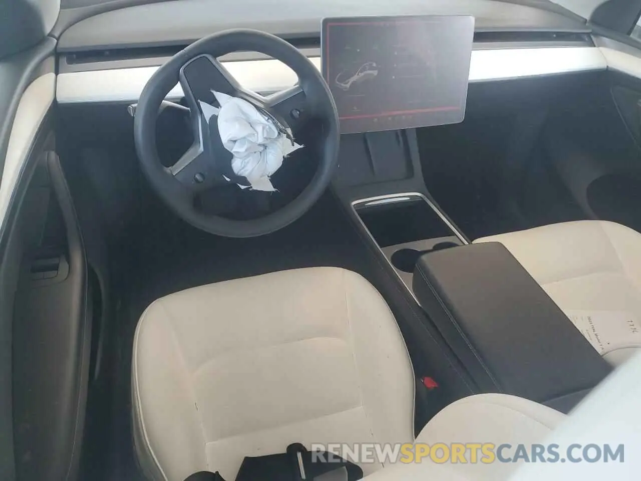 8 Photograph of a damaged car 7SAYGDEE7PF614925 TESLA MODEL Y 2023