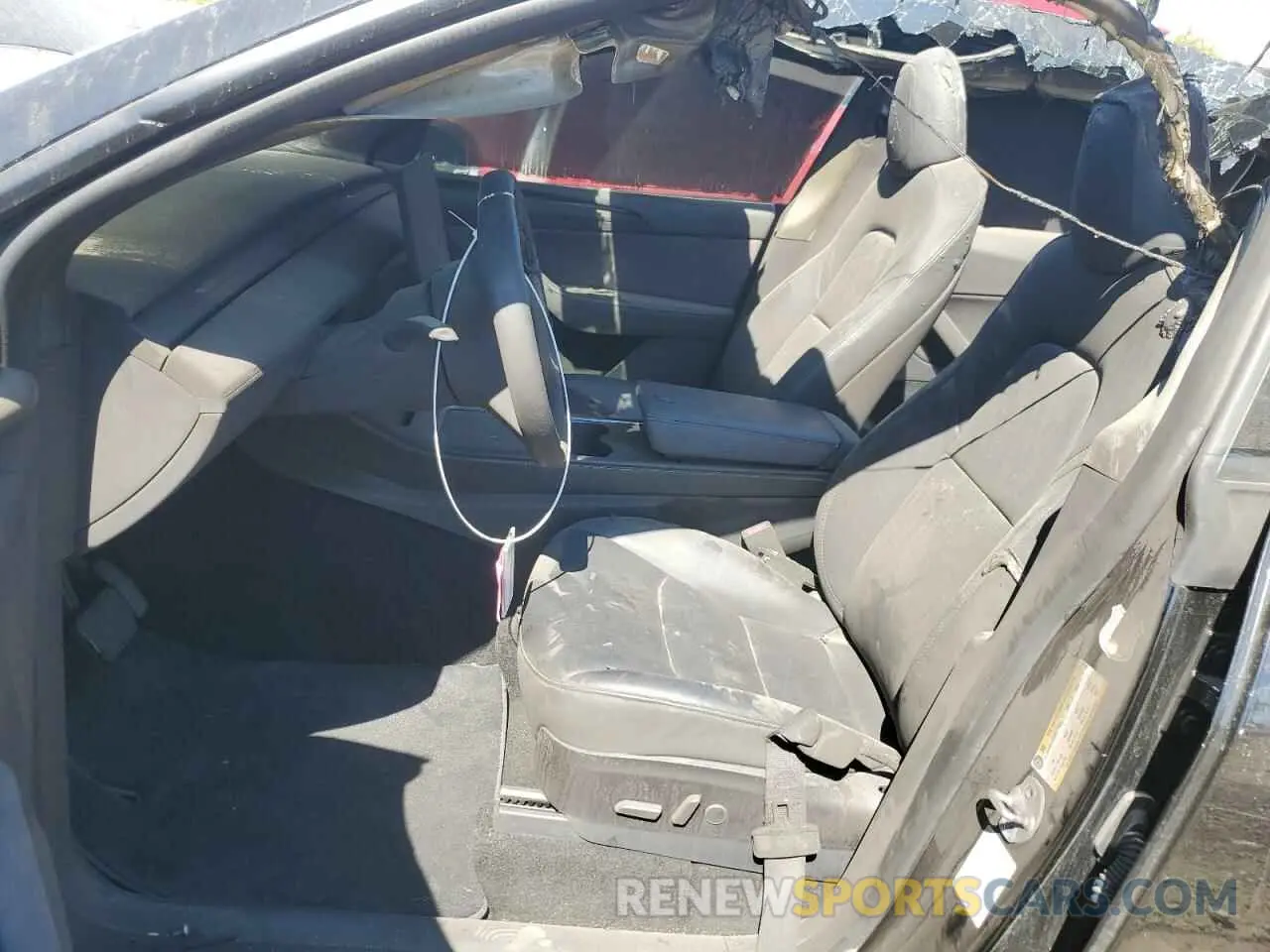7 Photograph of a damaged car 7SAYGDEE7PF627643 TESLA MODEL Y 2023