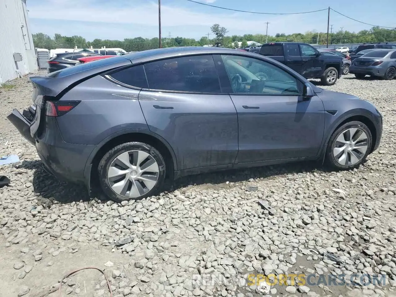 3 Photograph of a damaged car 7SAYGDEE7PF667947 TESLA MODEL Y 2023