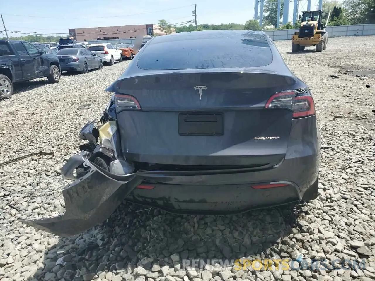 6 Photograph of a damaged car 7SAYGDEE7PF667947 TESLA MODEL Y 2023