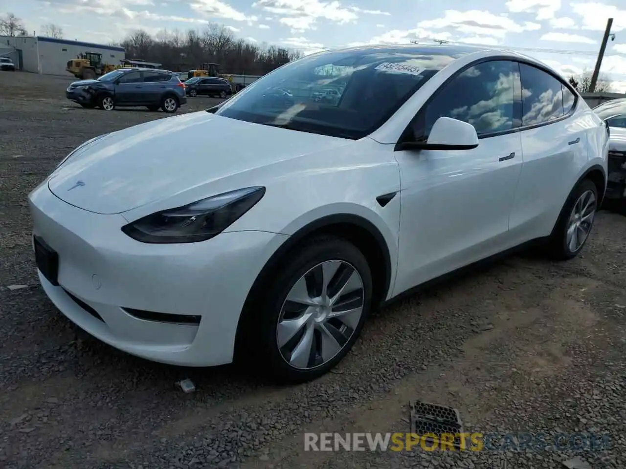 1 Photograph of a damaged car 7SAYGDEE7PF674655 TESLA MODEL Y 2023