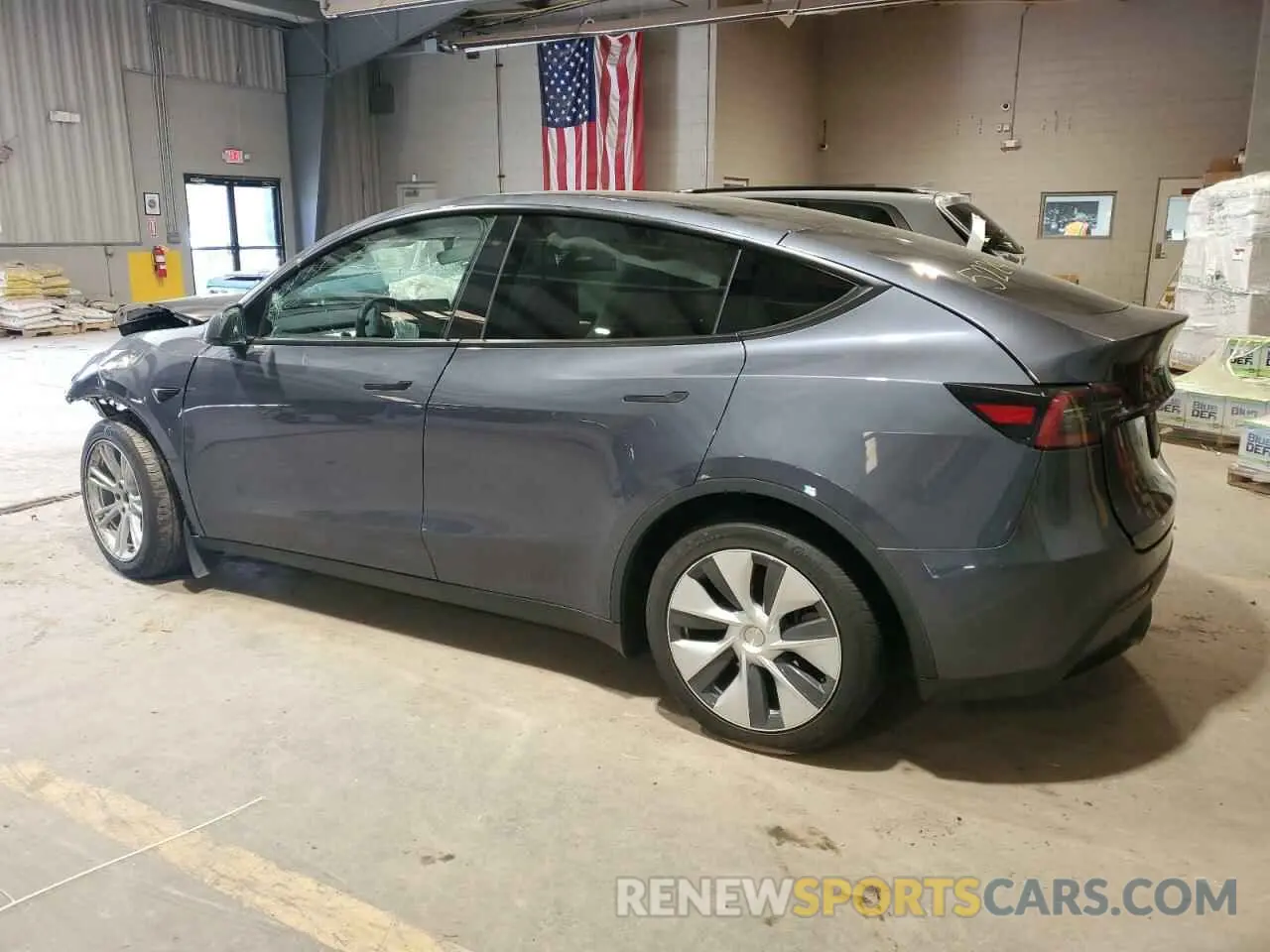 2 Photograph of a damaged car 7SAYGDEE7PF675224 TESLA MODEL Y 2023