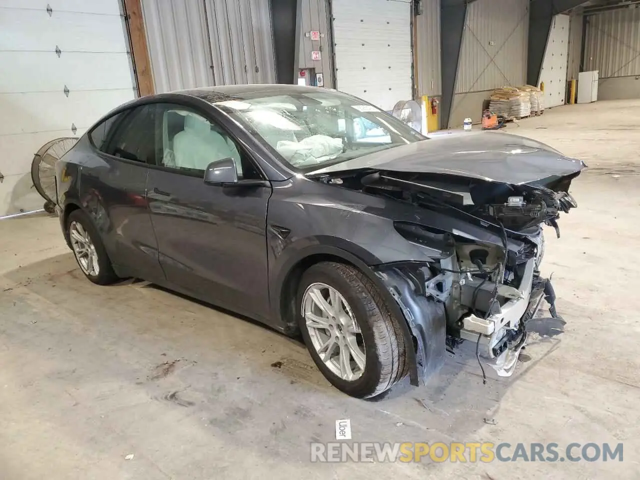 4 Photograph of a damaged car 7SAYGDEE7PF675224 TESLA MODEL Y 2023