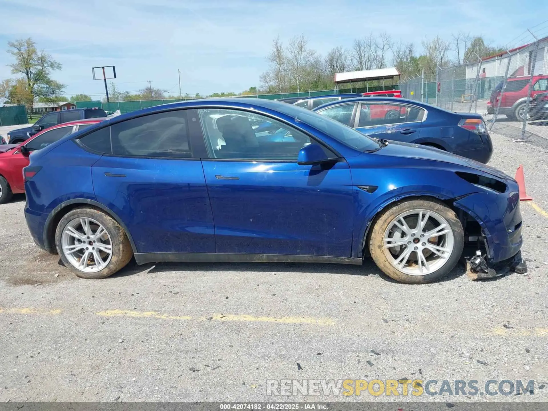 12 Photograph of a damaged car 7SAYGDEE7PF702051 TESLA MODEL Y 2023