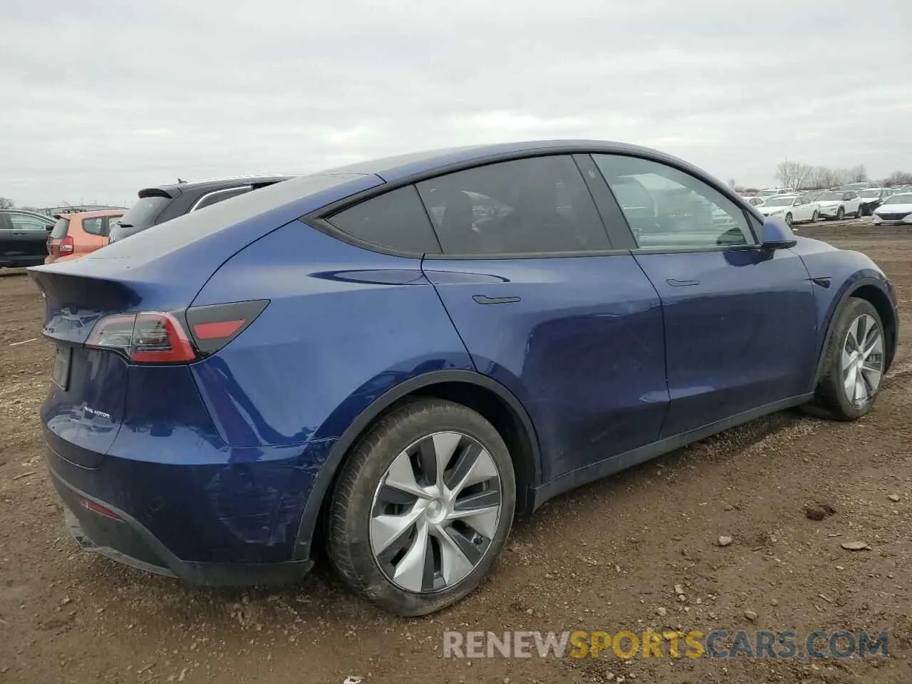 3 Photograph of a damaged car 7SAYGDEE7PF703927 TESLA MODEL Y 2023